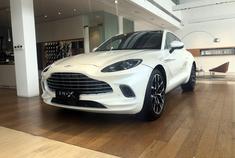 阿斯顿马丁 DBX 月光白/高贵红