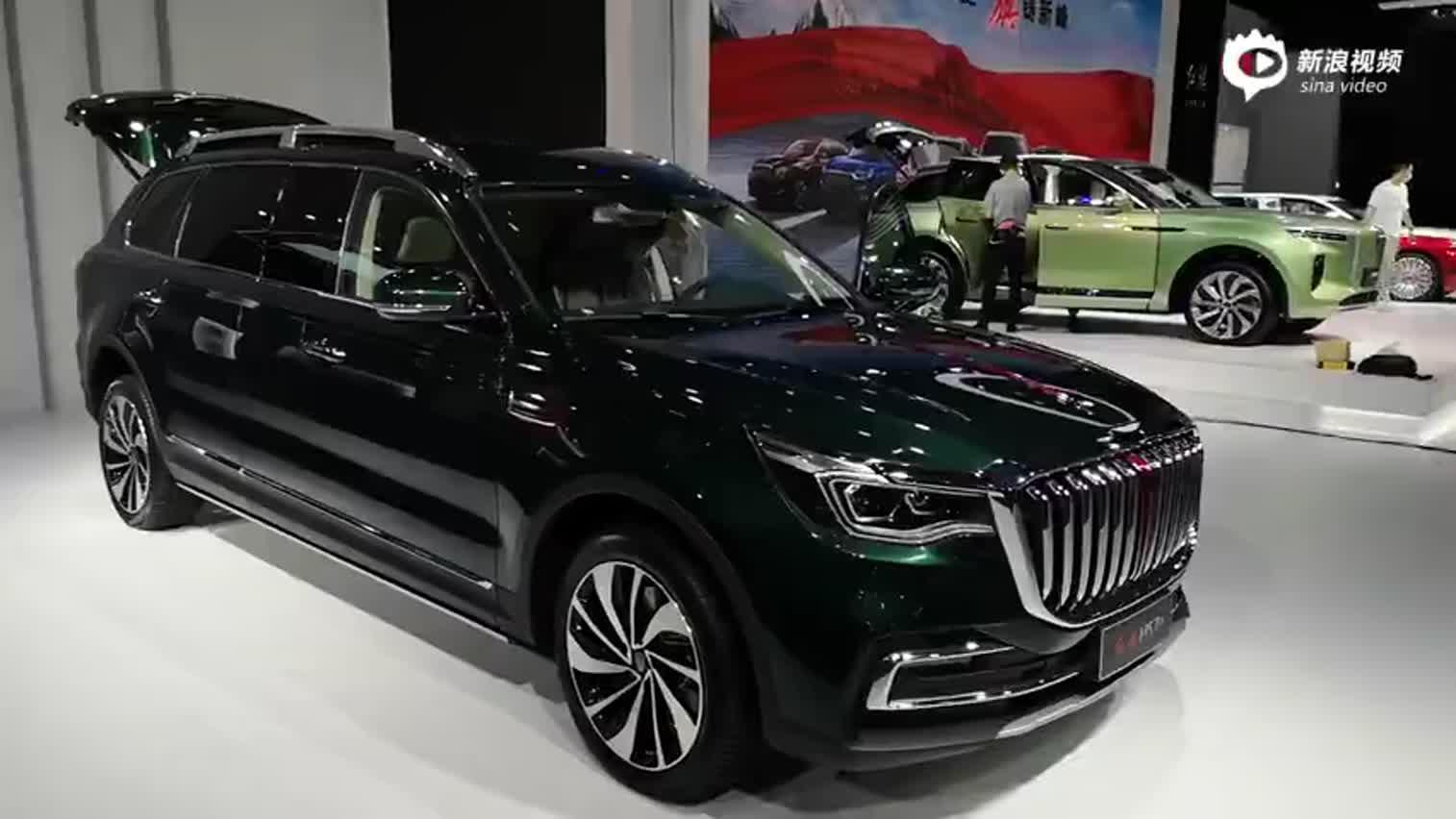 2020广州车展探馆：红旗HS7+亮相