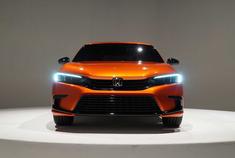 第十一代思域原型车，新车将在21年春季发布