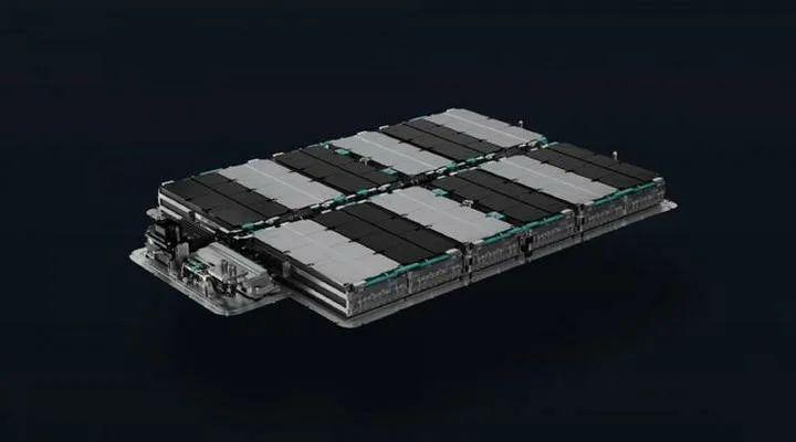 蔚来新一代150kWh电池包，图源蔚来官微