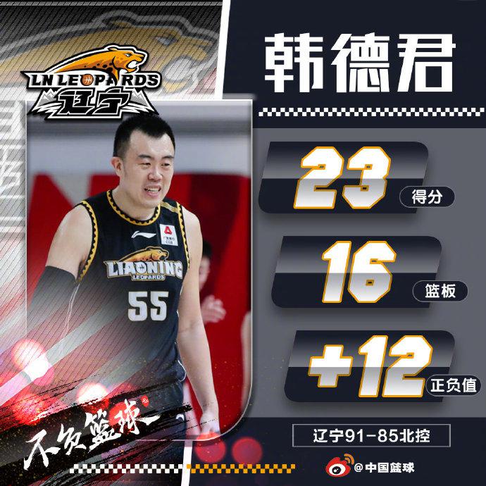 18罚创糊口新高!韩德君依然是内线无解的存在