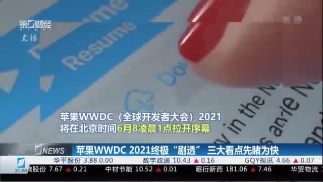 苹果WWDC 2021终极“剧透”三大看点先睹为快