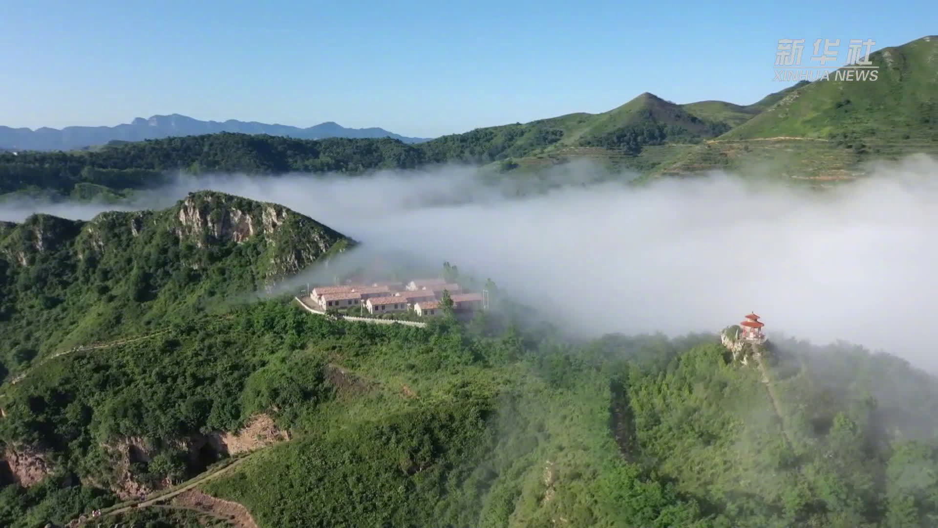 太行云海如画卷