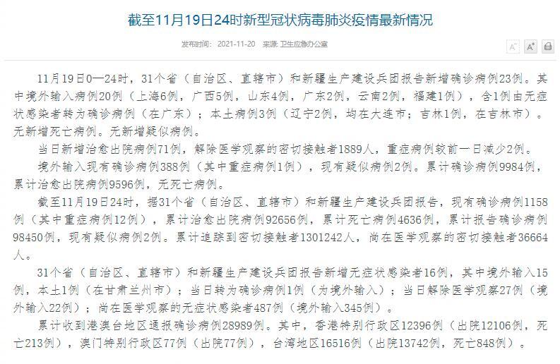 【6月20日上海疫情速递】【31省新增3例确诊1例为本土病例 【6月20日上海疫情速递】【31省新增3例确诊1例为本土病例