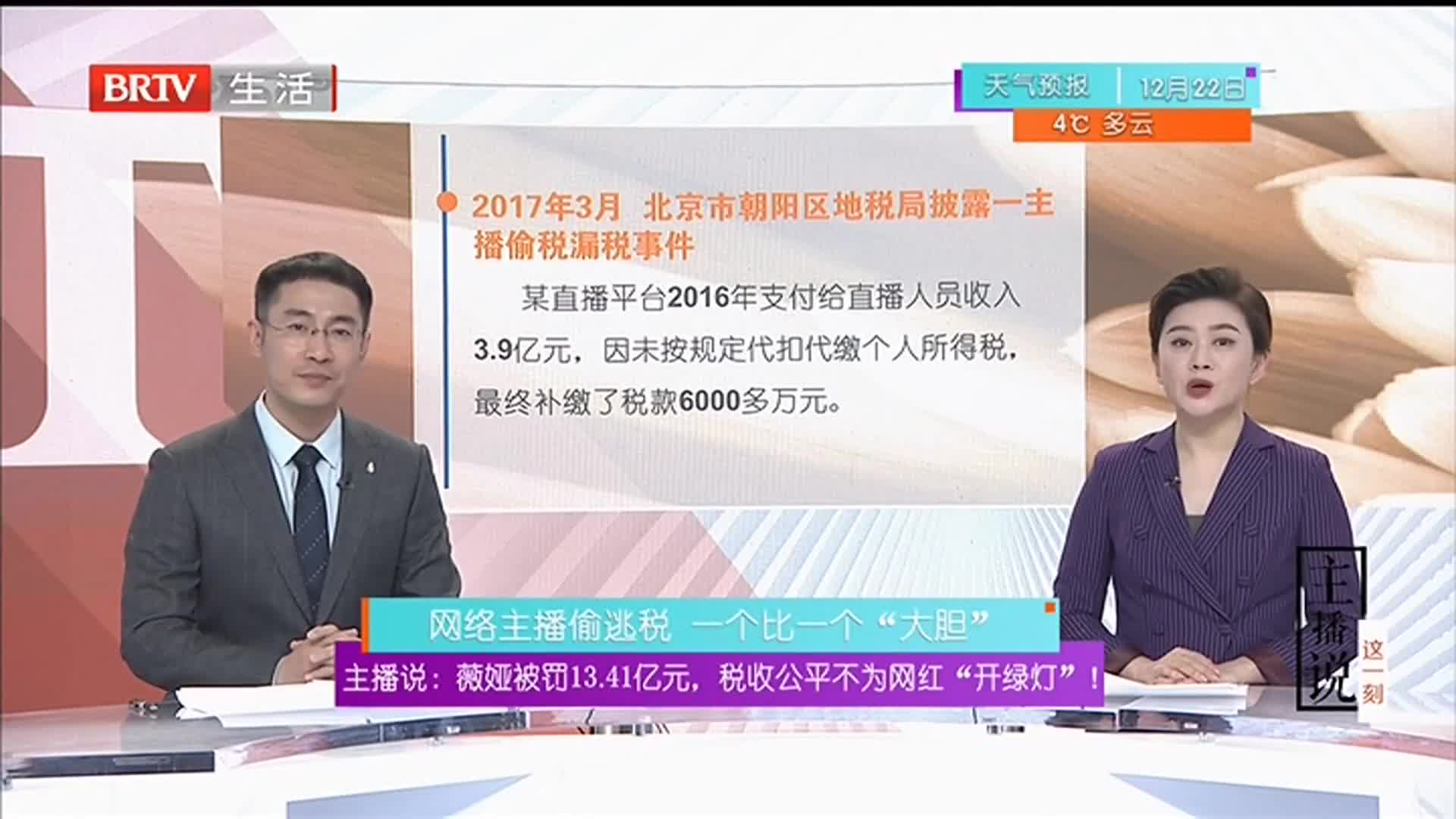 主播说：薇娅被罚13.41亿元 税收公平不为网红“开绿灯”！