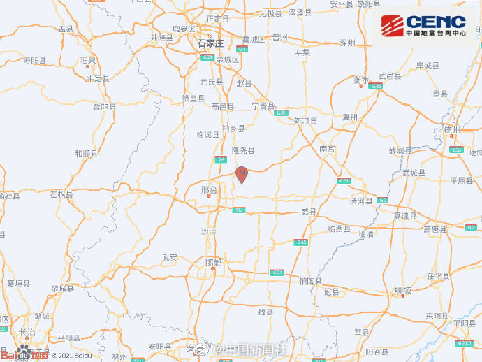 河北邢台发生2.8级地震