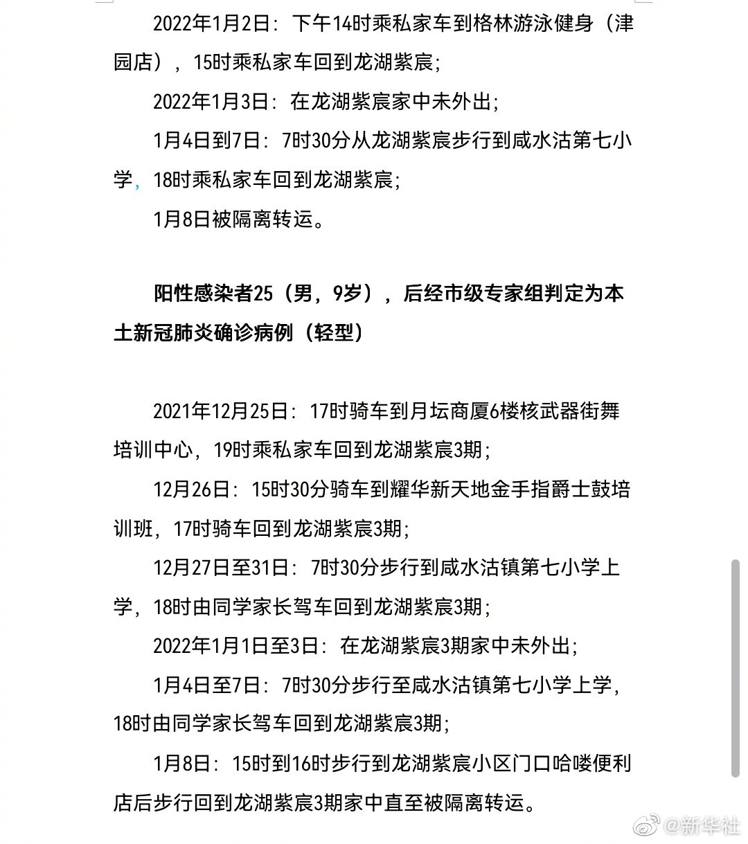天津第21-27例感染者轨迹公布
(天津第21-27例感染者轨迹公布时间)-图1 天津第21-27例感染者轨迹公布
(天津第21-27例感染者轨迹公布时间)-图1