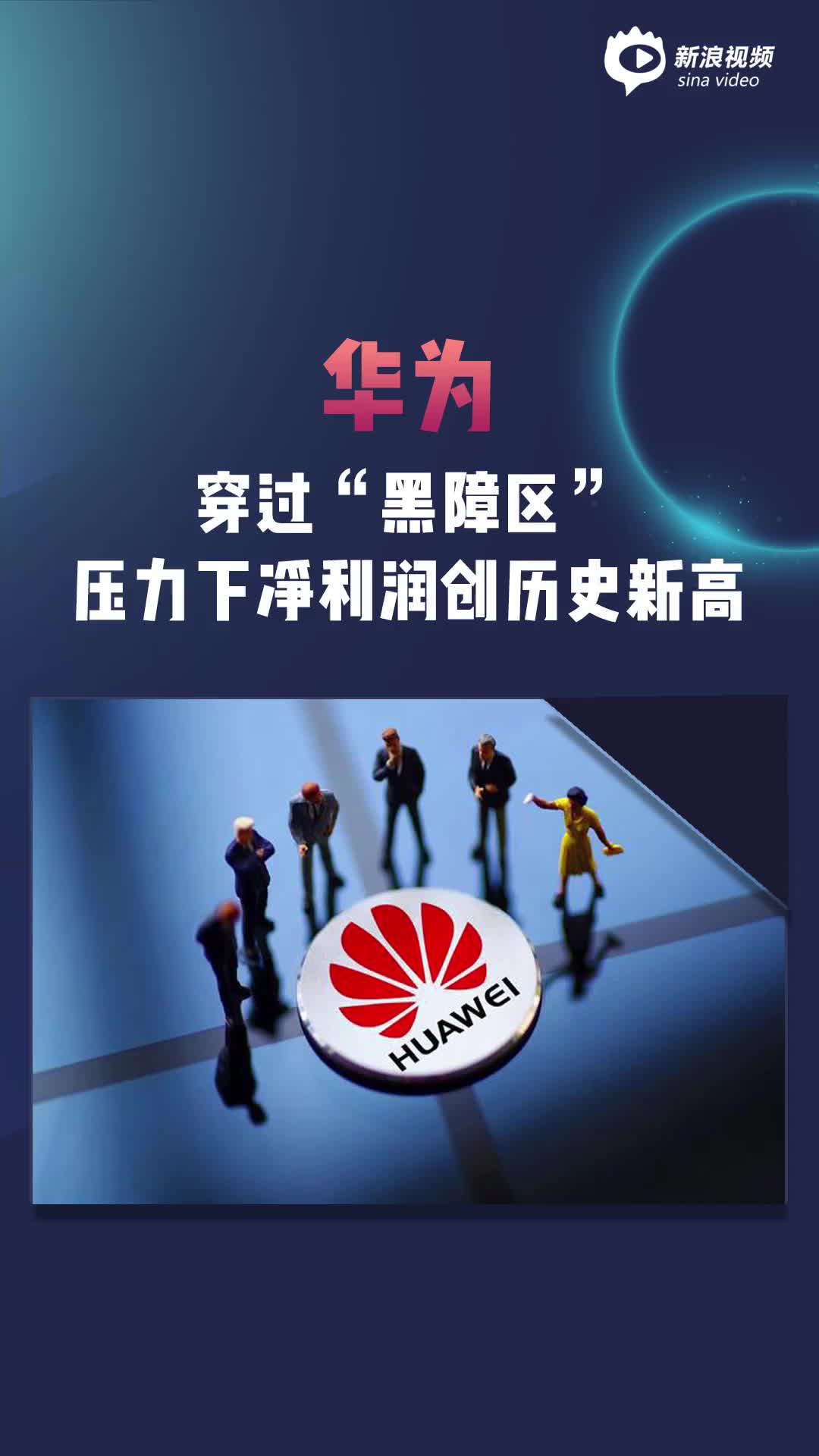 华为穿过“黑障区”，压力下净利润创历史新高