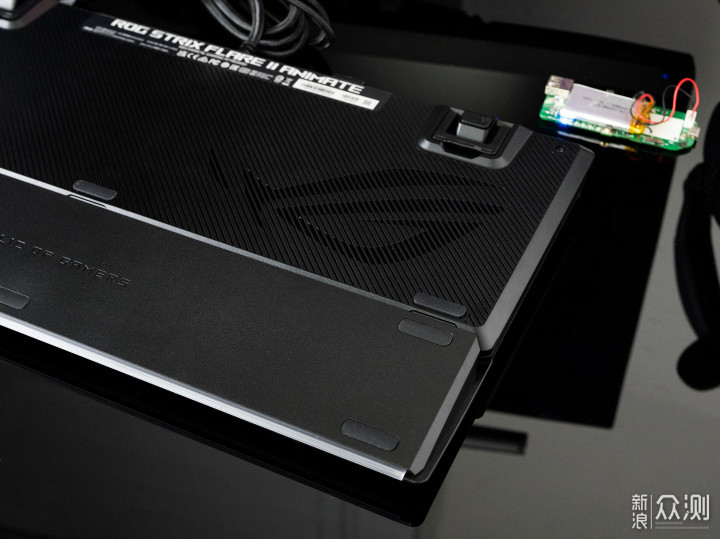 自制无线模块，完美化ROG耀光2幻机械键盘_新浪众测