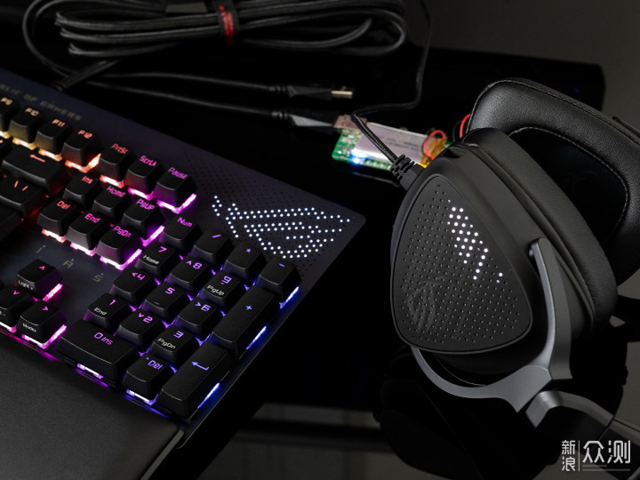 自制无线模块，完美化ROG耀光2幻机械键盘_新浪众测