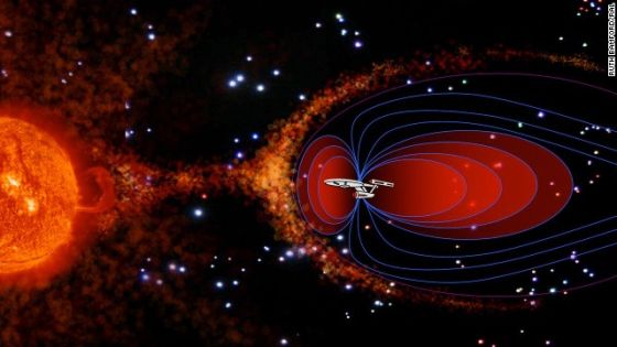 英国科学家正在研制星际迷航型防护罩,保护飞船和宇航员免遭有害的宇宙辐射侵袭 英国科学家正在研制星际迷航型防护罩,保护飞船和宇航员免遭有害的宇宙辐射侵袭