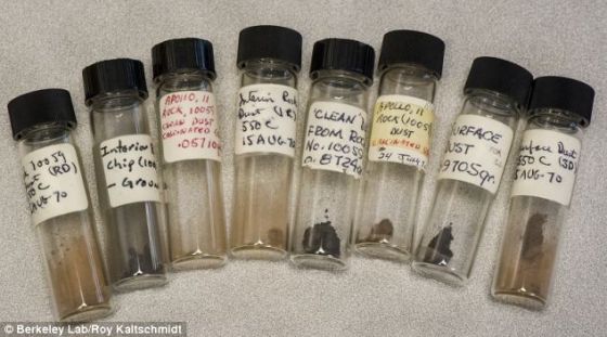 近日在加州一座储存室内发现了阿波罗时代遗留的珍贵月尘样品,这些样品显然已经被遗忘了 近日在加州一座储存室内发现了阿波罗时代遗留的珍贵月尘样品,这些样品显然已经被遗忘了