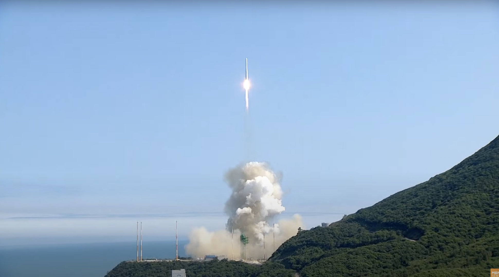 韓國宣布世界號火箭發射成功