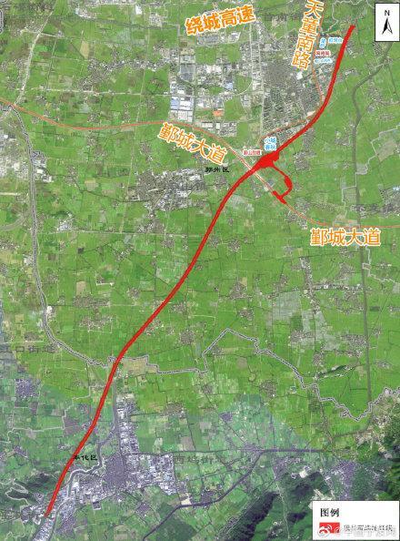 宁波这一段高速改扩建工程选址公示 涉及鄞州奉化多地