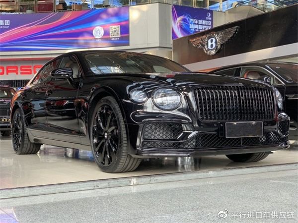 23款宾利飞驰 宝石黑外观纽马克特褐内饰