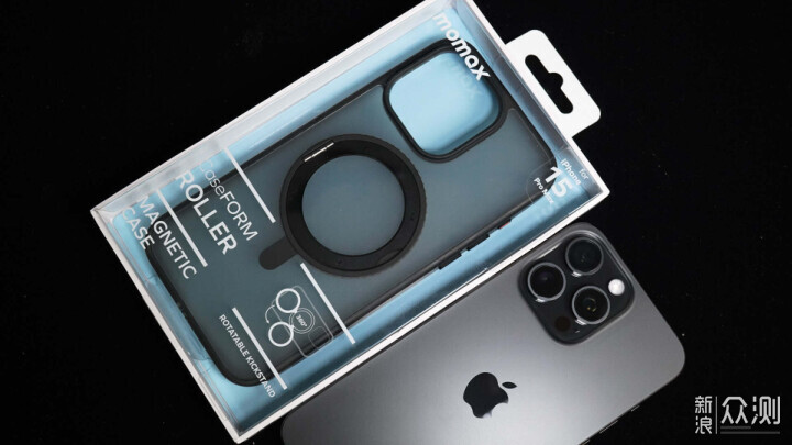 摩米士 MagSafe 磁吸支架手機殼_新浪眾測