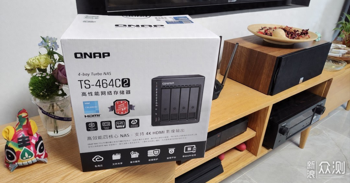 威聯通TS-464C2新手NAS攻略,看完就會不踩坑_新浪眾測