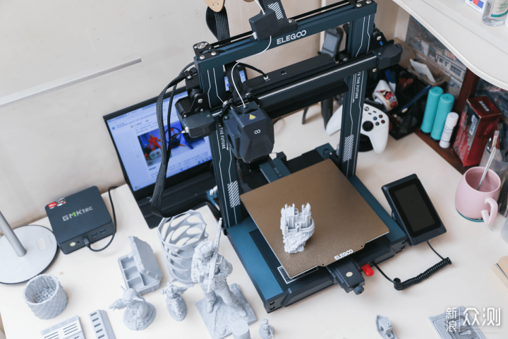打印手辦必備3D打印機，千元性價比之選？_新浪眾測