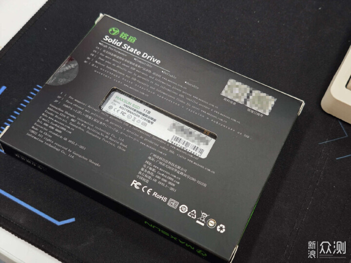 给笔记本扩容,入手铭瑄电竞之心PCIe4.0 SSD_新浪众测