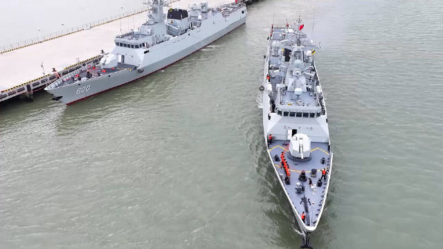 海军多型舰艇实战化训练