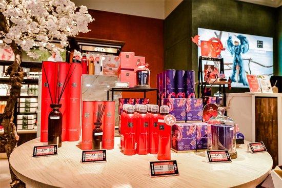 图：Rituals店内商品陈列（局部）