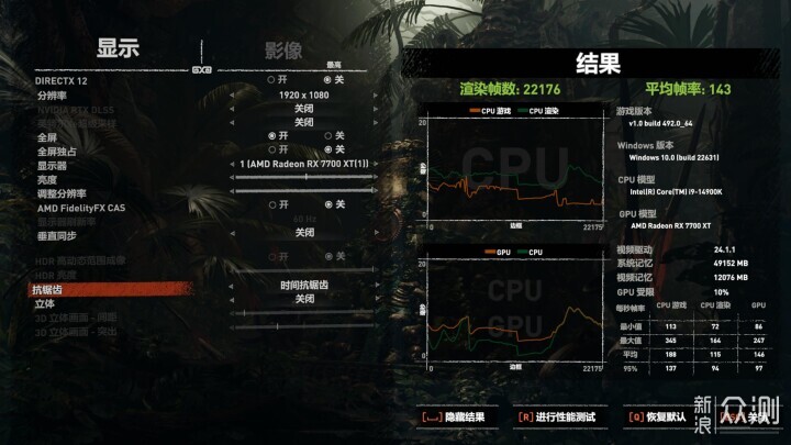 3000元顯卡王者-藍寶石RX 7700 XT極地版評測_新浪眾測