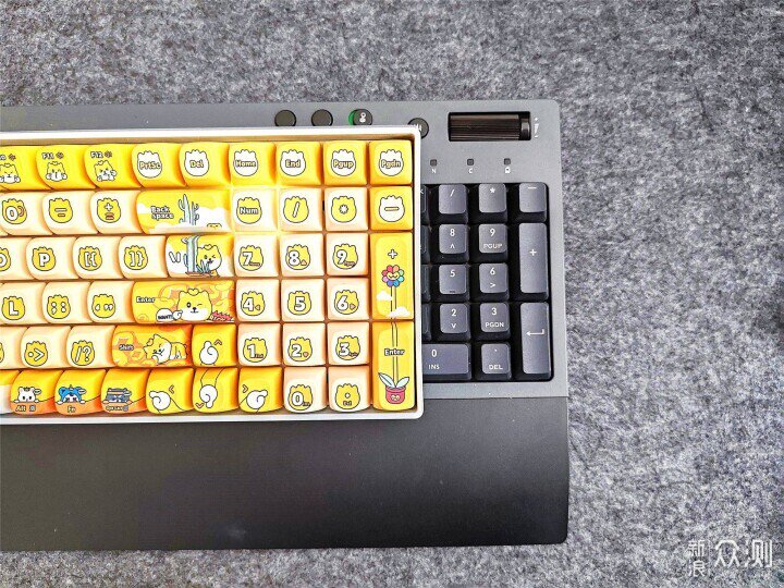 洛斐E903小翹三模機械鍵盤：精緻實用個性百搭_新浪眾測