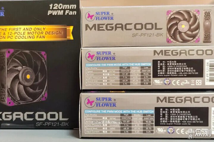 振華MEGACOOL巨風：將機箱散熱風扇趨近極致_新浪眾測