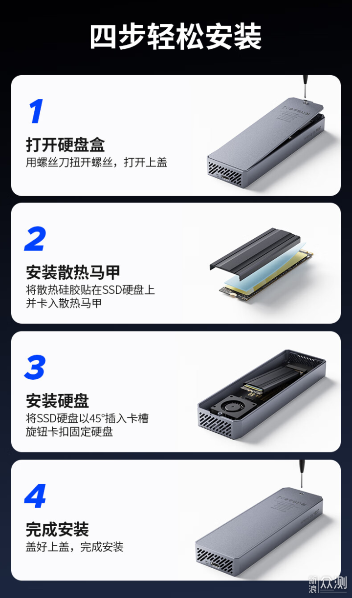 奧睿科迅影系列USB4硬盤盒讓閑置硬盤煥發新生_新浪眾測