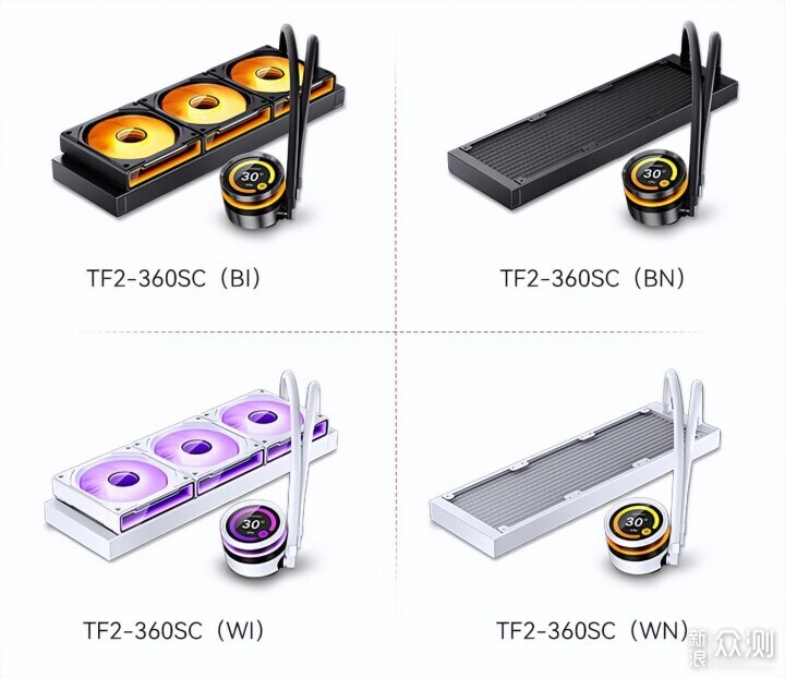 顏值出色，喬思伯TF2-360SC水冷使用評測_新浪眾測