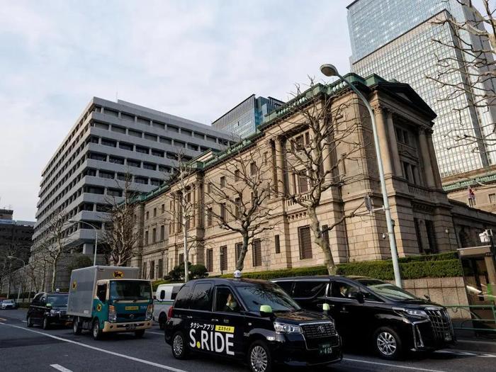 日本银行总部。图片来源:新华社