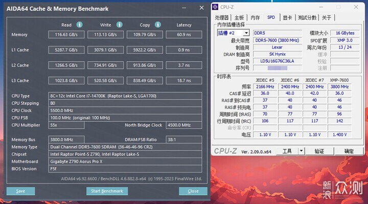 雷克沙ARES DDR5 7600內存條：高頻觸手可及_新浪眾測