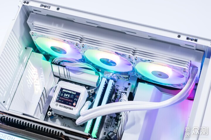 穩壓滿載300W,影馳星曜G360水冷散熱器評測_新浪眾測