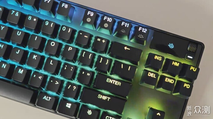 磁軸辦公遊戲利器 - 賽睿Apex Pro TKL_新浪眾測