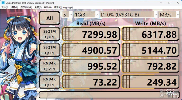 佰維NV7200 1TB SSD評測：PCIe4.0極速性能_新浪眾測