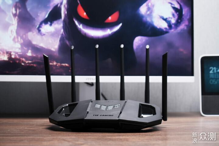 全屋WIFI7AsusTUF Gaming小旋風Pro路由器開箱_新浪眾測