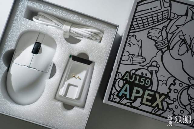 黑爵AJ159 APEX滑鼠測評:高端性能的完美融合_新浪眾測