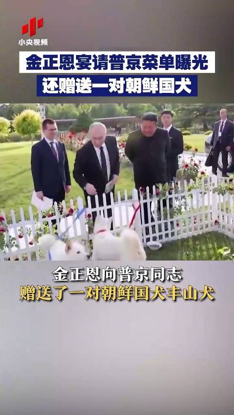 金正恩宴请普京菜单曝光