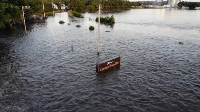 美国中西部遭遇洪水袭击