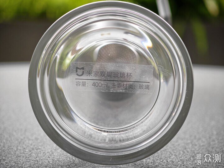 自帶茶倉茶漏組合使用米家雙層玻璃杯值得擁有_新浪眾測
