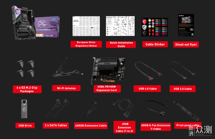 微星MPG Z790 CARBON MAX WIFI II開箱_新浪眾測