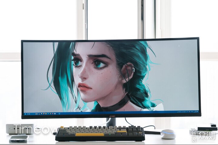 千元34寸電競帶魚大曲屏?川升CS3555使用感受_新浪眾測