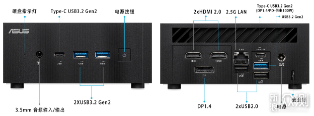 迷你主機:AsusPN65和nuc13pro如何選擇?_新浪眾測