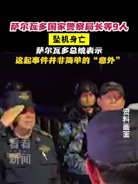 萨尔瓦多国家警察局长坠机