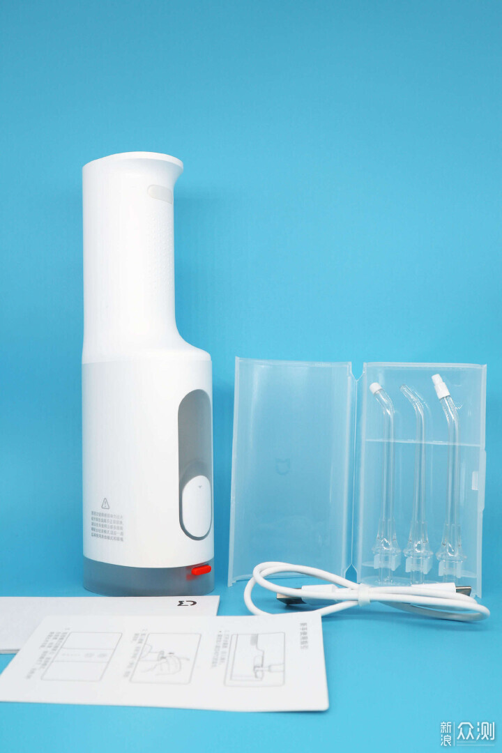 衝牙器被小米玩出花了:米家電動衝牙器F300_新浪眾測