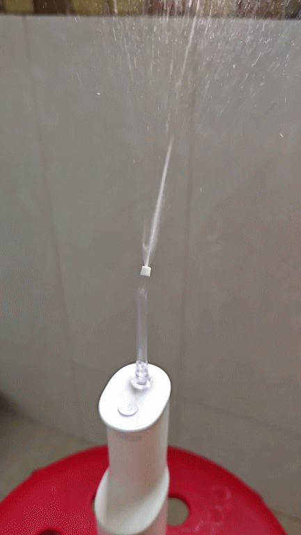 衝牙器被小米玩出花了:米家電動衝牙器F300_新浪眾測