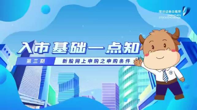 寰宇投资者周丨入市基础小数知 第3期：新股网上申购之申购条目