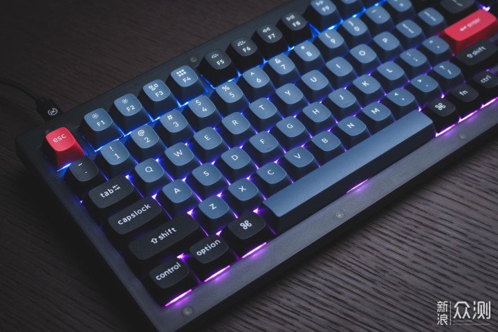 手感純粹，Keychron V1一把不一般的機械鍵盤_新浪眾測