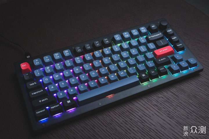 手感純粹，Keychron V1一把不一般的機械鍵盤_新浪眾測