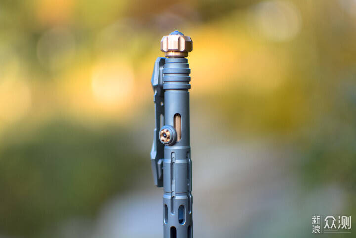 鈦合金+重工機甲:北鬥作星銃戰術筆評測_新浪眾測